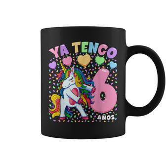 Niñas 6 Cumpleaños Unicornio Ya Tengo 6 Años Taza de café - Regaloses