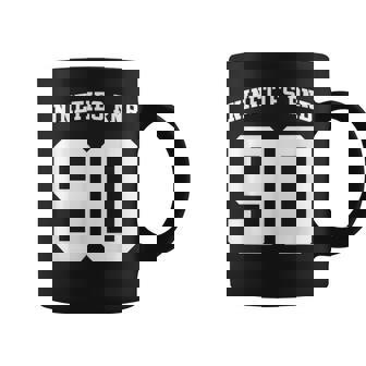 Nineties RNB 90 Jersey Style 90s R&B Men Women Vintage 90s Coffee Mug | Mazezy