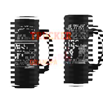 No Esolo Un Camionero Es Divertido El Día Del Padre De Mi Abuelo Taza de café - Regaloses