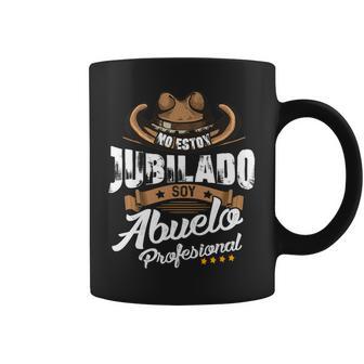 No Estoy Jubiladooy Abuelo Profesional Regalo Divertido Manga Larga Taza de café - Regaloses
