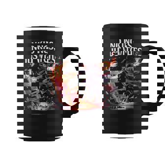 No Kings Just Witches Empowering Witchcraft Halloween Coffee Mug | Mazezy