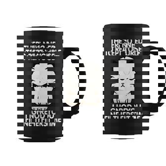 No Repeat Yourself I Ignored You Cat Saying Men Coffee Mug | Mazezy
