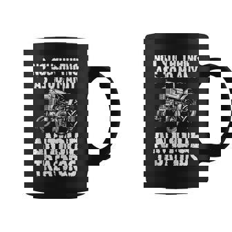 No Such Thing As Too Many Antiques Tractors Farmer Tank Top Coffee Mug | Mazezy