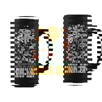 Nonna Bear Mother’s Day Floral Sunflower Mushroom Style Tank Top Coffee Mug | Mazezy