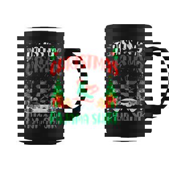 Nordic Skating Christmas Pajama Shirt Nordic Skating Xmas Tank Top Coffee Mug | Mazezy