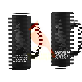 Northern Cardinal Bird Tee Coffee Mug | Mazezy