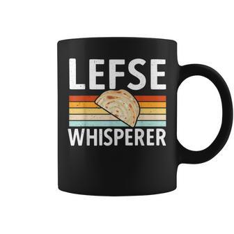 Norwegian Lefse Whisperer Baking Flatbread Graphic Print Coffee Mug - Monsterry