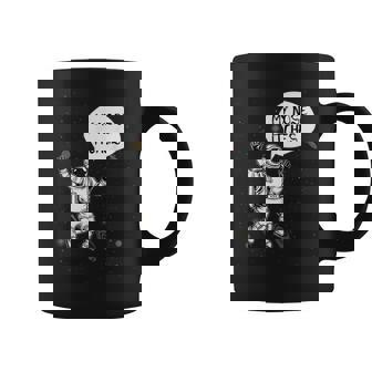 My Nose Itches Astronaut Science Space Coffee Mug | Mazezy