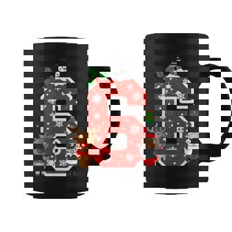 Number 6 67 Meme Couple Pajamas Christmas Matching Coffee Mug - Monsterry