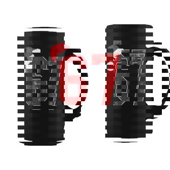 Number 67 Meme Santa Christmas Matching Group Costume Coffee Mug - Thegiftio