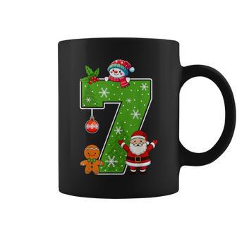 Number 7 67 Meme Couple Pajamas Christmas Matching Coffee Mug - Thegiftio