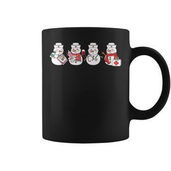 Nurse Snowman Squad Nursing Rn Registered Christmas Coffee Mug - Monsterry