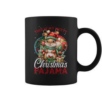Nutty Christmas Squirrel Pajama – Jolly Cheers Holiday Coffee Mug - Thegiftio UK