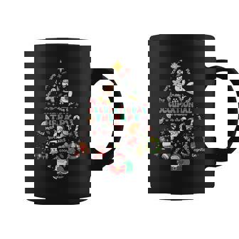 Occupational Therapy Christmas Tree OT Special Education Tank Top Coffee Mug | Mazezy