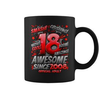 Official Adult 18 Year Old For Boys 18Th Birthday Boy Coffee Mug | Seseable UK