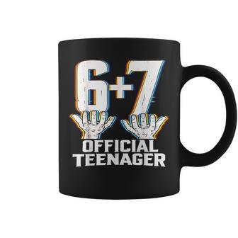 Official Nager I'm 13Th Birthday 6 7 Meme Six Seven Slang Coffee Mug - Thegiftio UK