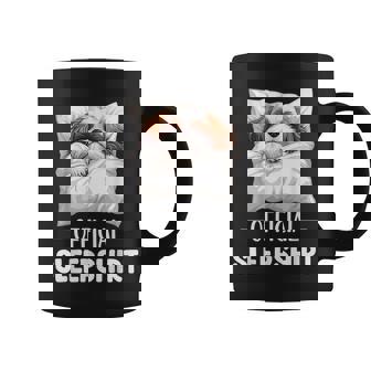 Official Shih Tzu Sleep Cute Dog Lover Pajama Sleepwear Coffee Mug - Monsterry