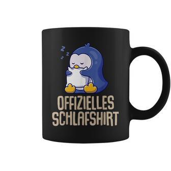 Offizielleschlaf Pyjama Pinguin Penguin Fun Geschenk Tassen - Geschenkecke