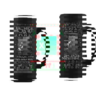 Oh This Calls For A Spreadsheet Christmas Sweater Excel Coffee Mug - Thegiftio
