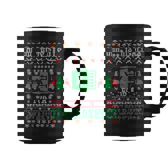 Oh This Calls For A Spreadsheet Christmas Ugly Sweater Excel Coffee Mug - Thegiftio