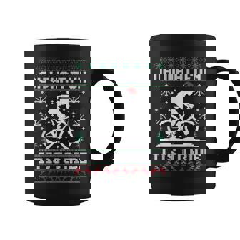 Oh What Fun It Is To Ride Mountain Bike Biker Christmas Coffee Mug | Mazezy