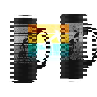 Oilfield Worker Oil Rig Oildrilling Retro Vintage Oil Worker Coffee Mug | Mazezy