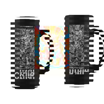 Okinawa Shisa Lions Japan Kanji Anime Otaku Souvenir Coffee Mug | Mazezy