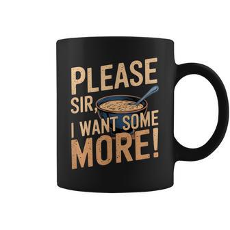 Oliver Please Sir Novel Vintage Musical Theatre Broadway Coffee Mug - Monsterry