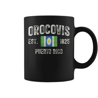 Orocovis City In Puerto Rico Est 1825 Puerto Rico Flag Coffee Mug - Thegiftio UK