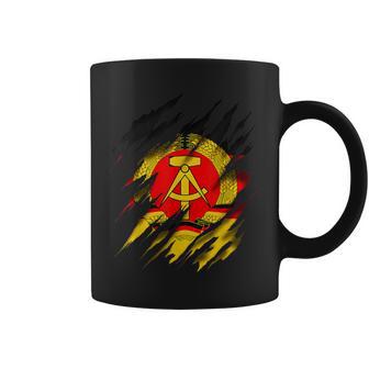Ossi Fan Kleidung Retro Ostdeutschland Flagge Ddr Tassen - Geschenkecke