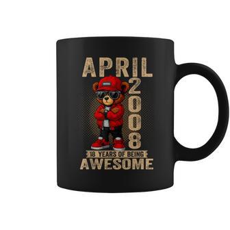Ours En Peluche Génial Pour Homme Et 18 Mars 2008 Tasse - Cadeauxyz
