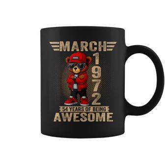 Ours En Peluche Génial Pour Homme Et 54 Mars 1972 Tasse - Cadeauxyz