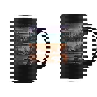 Outdoor Tree Nature Lover Wildlife Retro Forest Men Women Coffee Mug | Mazezy