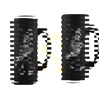 Paddlefish Bigfoot Fisherman River Fishing Sasquatch Tank Top Coffee Mug | Mazezy