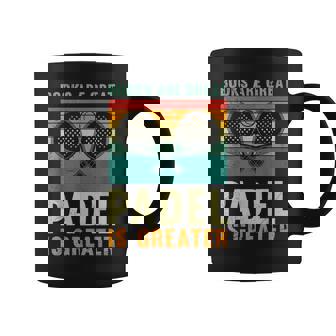 Padel Game Books Are Great Padel Is Greater Padel Coffee Mug | Mazezy