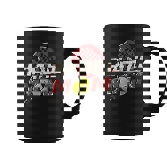Padel Mom Padel Tennis Sport Racket & Ball Parent Athlete Coffee Mug | Mazezy