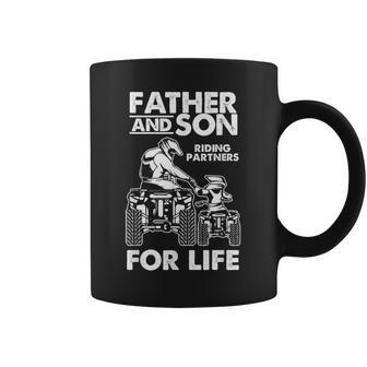 Padre E Hijo Compañeros De Ruta Para Laida Atv Quad Biker Taza de café - Regaloses