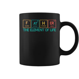 Padre Tabla Periódica Divertida Papá Día Del Padre Taza de café - Regaloses