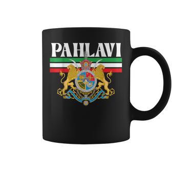 Pahlavi Coat Of Arm Iranian Royal Dynasty Iran Coffee Mug - Thegiftio UK