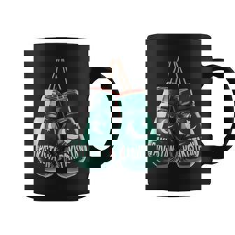 Pakistan Flag Boxing Gloves Boxer Pakistani Patriotism Coffee Mug | Mazezy