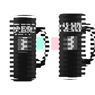 Palermo Italia Bandera Italiana Italia Palermo Taza de café - Regaloses