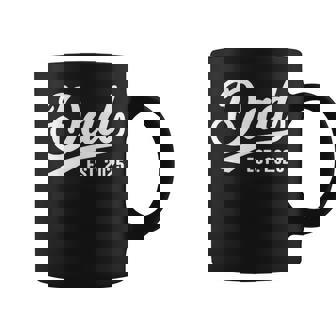 Papa 2025 Père 2025 Retro Dad Est 2025 Tasse - Cadeauxyz