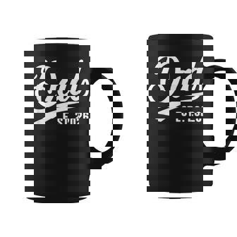 Papa 2026 Père Depuis 2026 Retro Dad Est 2026 Tasse - Cadeauxyz