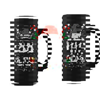 Papa Claus Xmas Santa Matching Family Christmas Pajamas Coffee Mug | Seseable CA