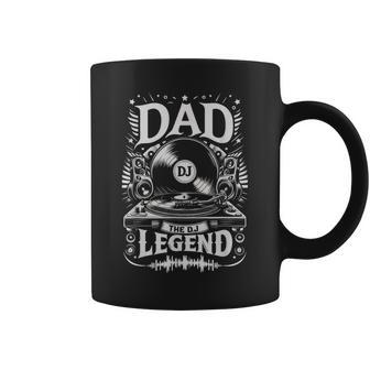 Papá Día Del Padre Papá El Dj Legend Papá Taza de café - Regaloses