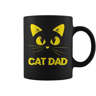 Papá Gato Gatos Padre Animales Propietario Amante Gatito Taza de café - Regaloses
