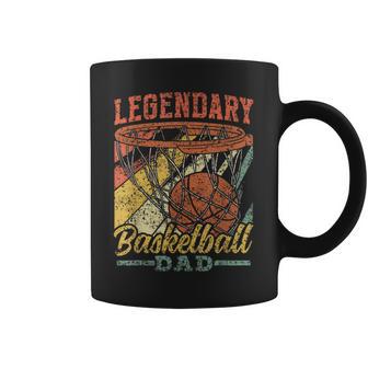 Papá Legendario Del Baloncesto Padre Jugador Papá Baloncesto Taza de café - Regaloses