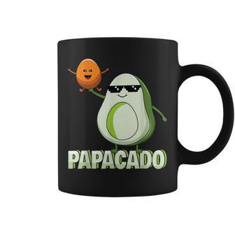Papacado Dad Papa Aguacate Feliz Día Del Padre Taza de café - Regaloses