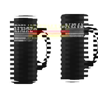 Papermaker Retro 80s 90s Sunset Old Coffee Mug | Mazezy