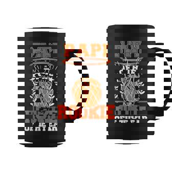 Papi Of Rookie 1st Basketball Bday Theme Matching Coffee Mug | Mazezy